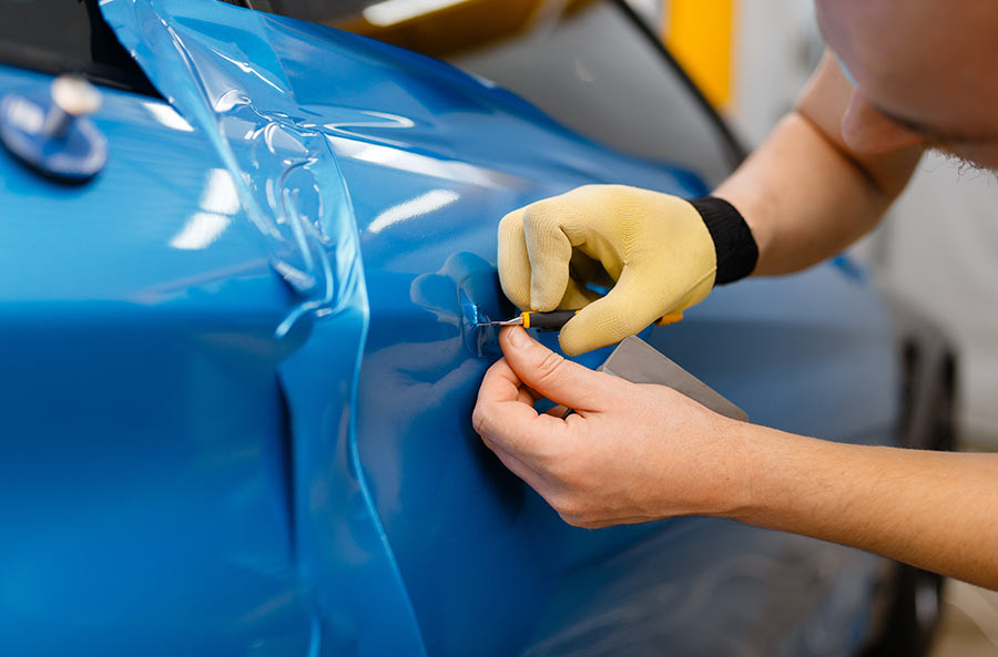 how to remove paint protection film from car